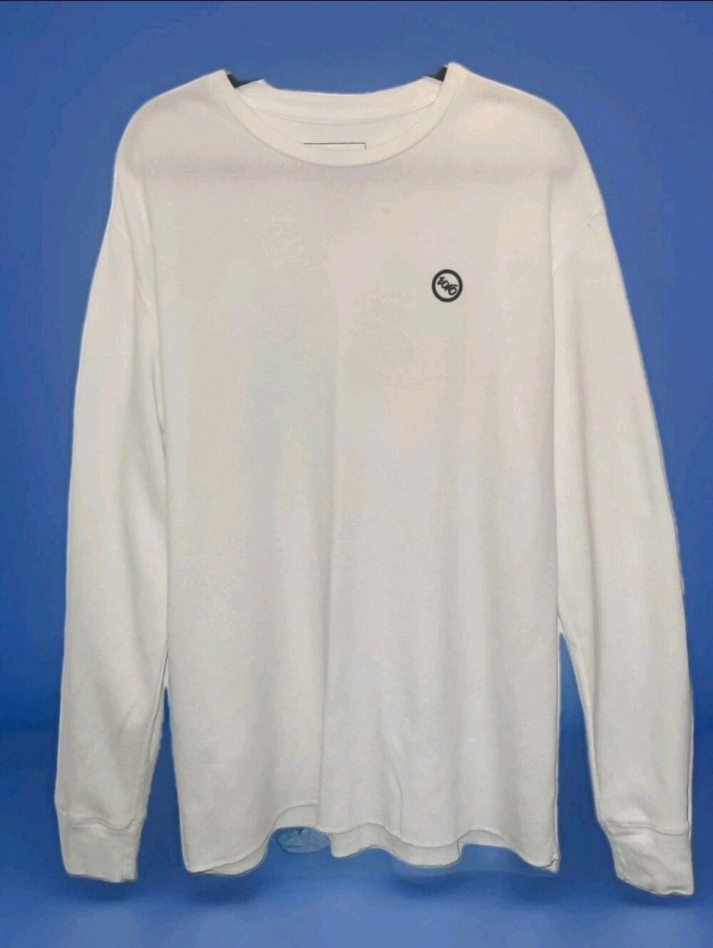Ecko Unltd Thermal Long Sleeve Mens XL White Logo Y2k Streetwear Cozy Grunge